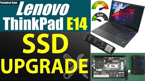 Lenovo ThinkPad E14 RAM & SSD Upgrades .